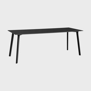 HAY CPH210 Deux 2.0 tafel 75x200 cm Black water based-beuken