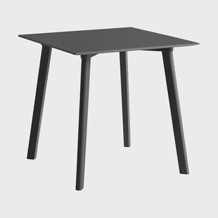 HAY CPH210 Deux 2.0 tafel 75x75 cm Stone grey water based-beuken