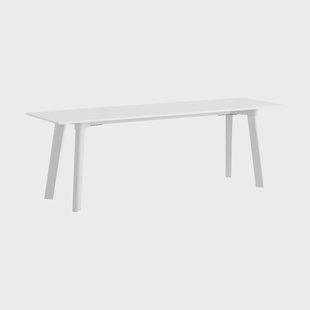 HAY CPH215 Deux 2.0 bank 140 cm Pearl white-gelakt beuken