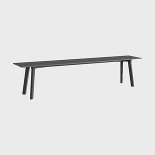 HAY CPH215 Deux 2.0 bank 200 cm Stone grey-gelakt beuken