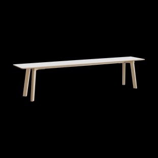 HAY CPH215 Deux 2.0 bank 200 cm Pearl white-onbehandeld beuken