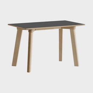 HAY CPH215 Deux 2.0 bank 75 cm Stone grey-onbehandeld beuken