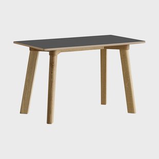 HAY CPH215 Deux 2.0 bank 75 cm Stone grey-gelakt eiken