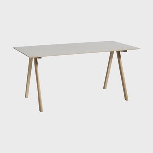 HAY CPH10 2.0 bureau 80x160 cm Off white linoleum-gelakt eiken