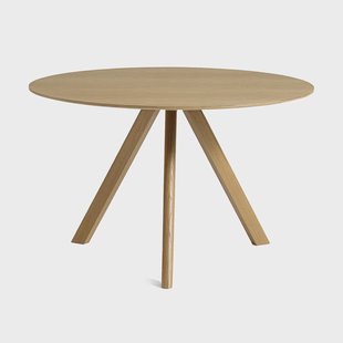 HAY CPH20 2.0 eettafel Ø120 cm Gelakt eiken-eikenfineer