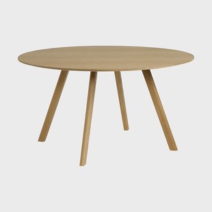 HAY CPH25 2.0 eettafel Ø140 cm Gelakt eiken-eikenfineer