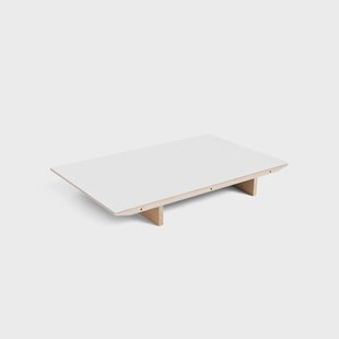 HAY CPH30 2.0 verlengblad voor eettafel 50x80 cm White laminate-gelakt eiken