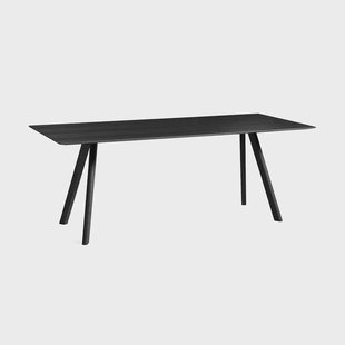 HAY CPH30 2.0 eettafel 90x200 cm Zwart-zwartgelakt eikenfineer