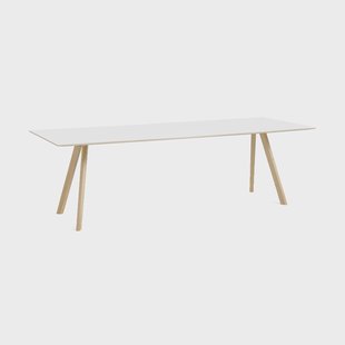 HAY CPH30 2.0 eettafel 90x250 cm White laminate-gelakt eiken