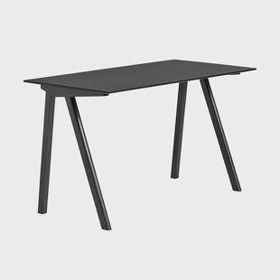 HAY CPH90 2.0 bureau 65x130 cm Black linoleum-gelakt eiken
