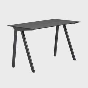 HAY CPH90 2.0 bureau 65x130 cm Black-gelakt eikenfineer