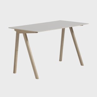 HAY CPH90 2.0 bureau 65x130 cm Off white linoleum-gelakt eiken