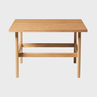 FDB Møbler D33 salontafel 80x80 cm Massief eiken geolied