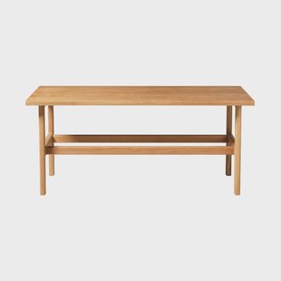 FDB Møbler D33 salontafel 60x120 cm Massief eiken geolied