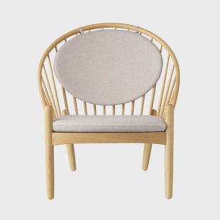 FDB Møbler J166 Jørna stoel Eiken gelakt-beige