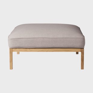 FDB Møbler L37 7-9-13 bankmodule poef 90 cm Stone-gelakt eiken