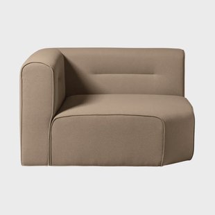 FDB Møbler L44 Mols bankmodule hoekdeel Taupe