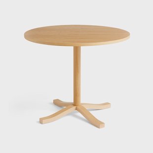HAY Pastis Table eettafel Ø90 Lacquered oak