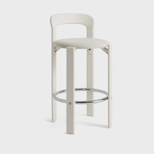 HAY Rey Low gestoffeerde barkruk Mode 011 – cream white