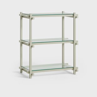 HAY Woody Column plank Beuken-helder glas, laag