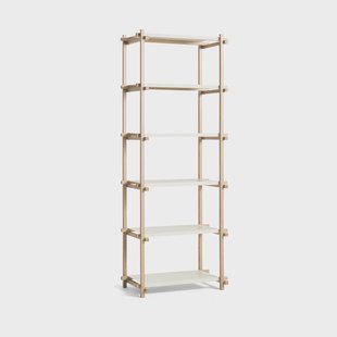 HAY Woody Column plank Eiken-almond white, hoog
