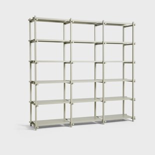 HAY Woody plank Beuken-smokey grey, hoog