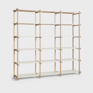 HAY Woody plank Eiken-almond white, hoog