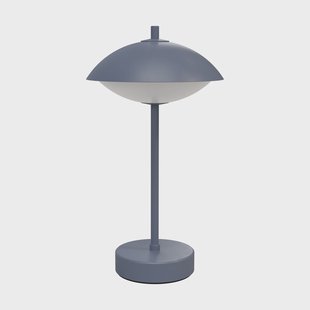 Fritz Hansen Clam draagbare tafellamp 31 cm Dusk blue