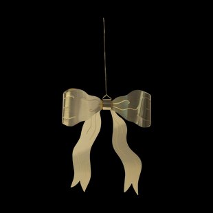 Pluto Design Bow decoratiehanger Goudkleurig