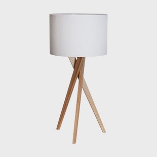 By Rydéns Vega tafellamp 55 cm Gewaxte eiken-wit