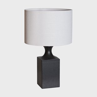 By Rydéns Woody tafellamp 41 cm Zwart-wit