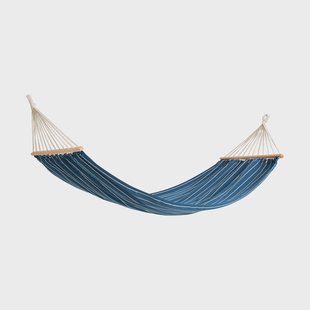 HAY Outdoor Market hangmat Blauw-beige, 210×100 cm