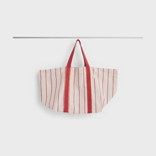 HAY Outdoor Market picknicktas Beige-rood, medium