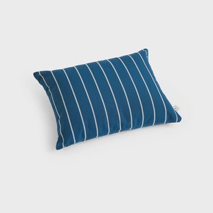 HAY Outdoor Market kussen Blauw-beige, 45×35 cm