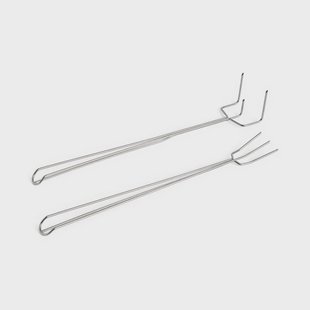 HAY Outdoor Market grillvork Roestvrij staal, 2-pack