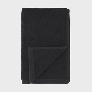 Scandi Living Drift handdoek 30x50 cm Zwart