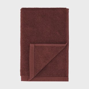 Scandi Living Drift handdoek 30x50 cm Rood