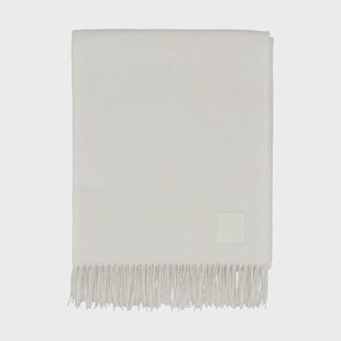Scandi Living Loom katoenen plaid 125x170 cm Birch