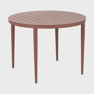 Brafab Bigby eettafel Zin Red, Ø100 cm