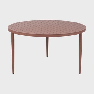 Brafab Bigby eettafel Zin Red, Ø130 cm