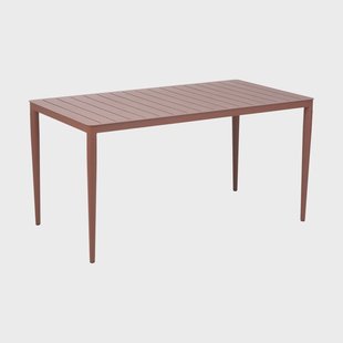 Brafab Bigby eettafel Zin Red, 144x76 cm