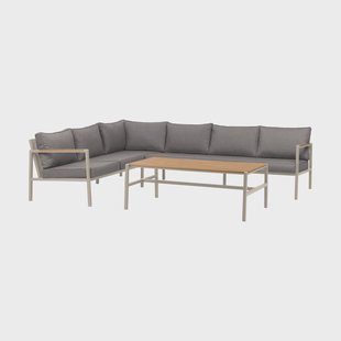 Brafab Cap bankstel Light grey-grijs, 6-zits