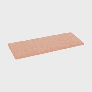 Brafab Frisk zitkussen Teddy orange, 37x102 cm