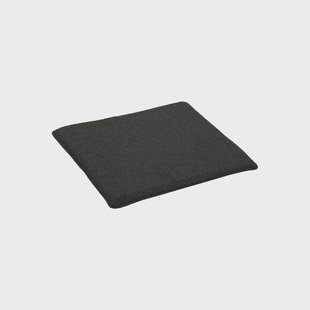 Brafab Frisk zitkussen Teddy black, 37x37 cm