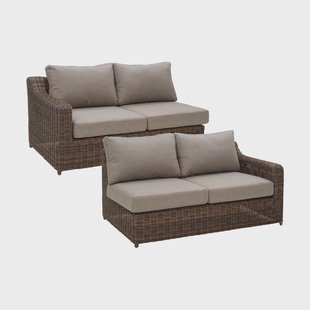 Brafab Glendon sofa-module Dark Brown-soft moose