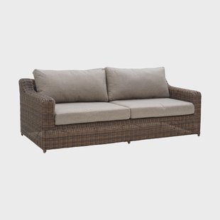 Brafab Glendon 3-zitsbank Dark Brown-soft moose