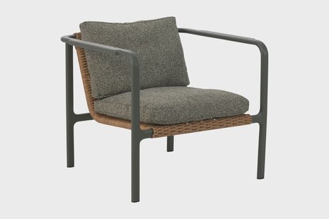 Brafab Motty fauteuil Nordic green-teddy verde
