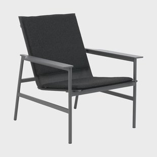 Brafab Soro loungefauteuil Antraciet-teddy black