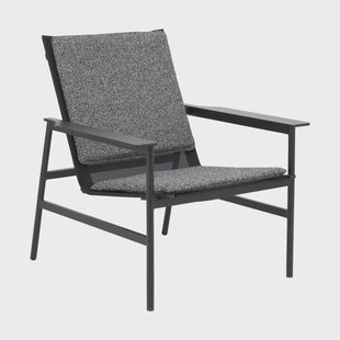 Brafab Soro loungefauteuil Zwart-teddy ant