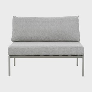 Brafab Upper modulaire bank Light grey-digi grey, middendeel